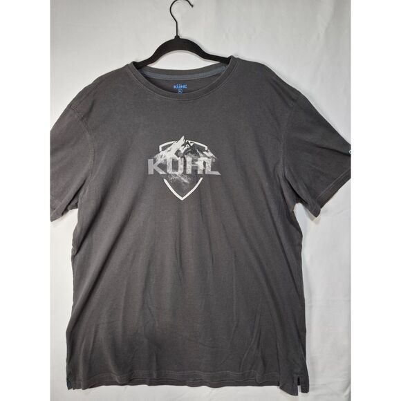 KUHL Wildfibre Graphic T-Shirt Dark Grey Men's XL - Picture 1 of 2